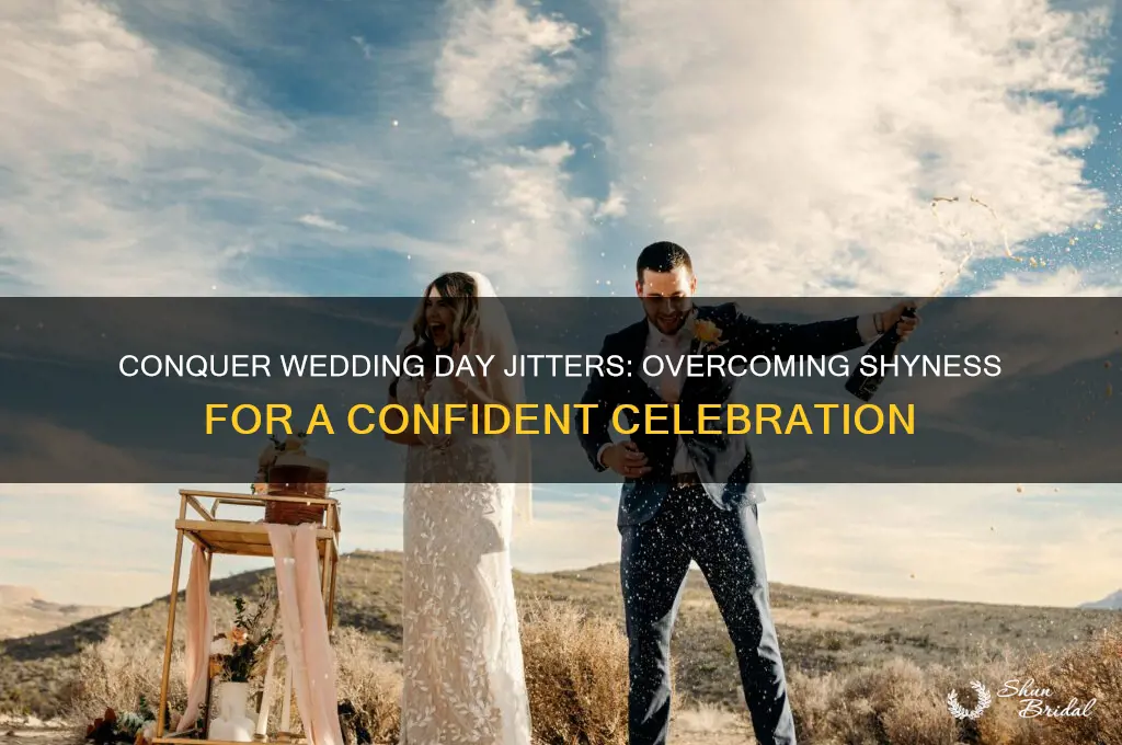 how to overcome shyness on your wedding day