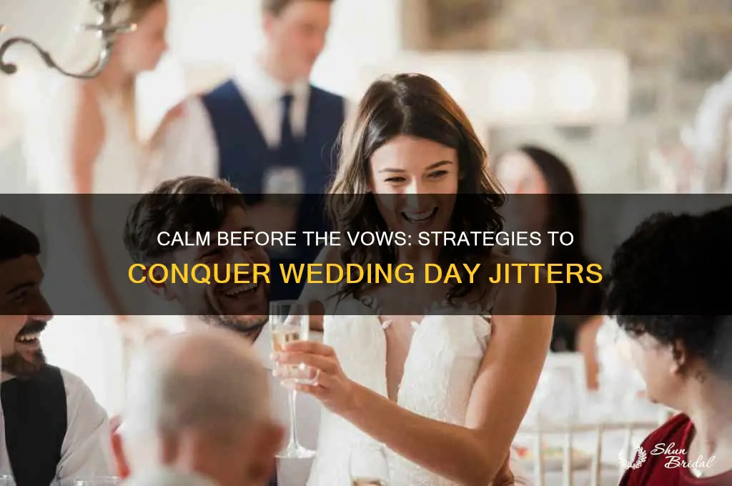 how to overcome wedding anxiety