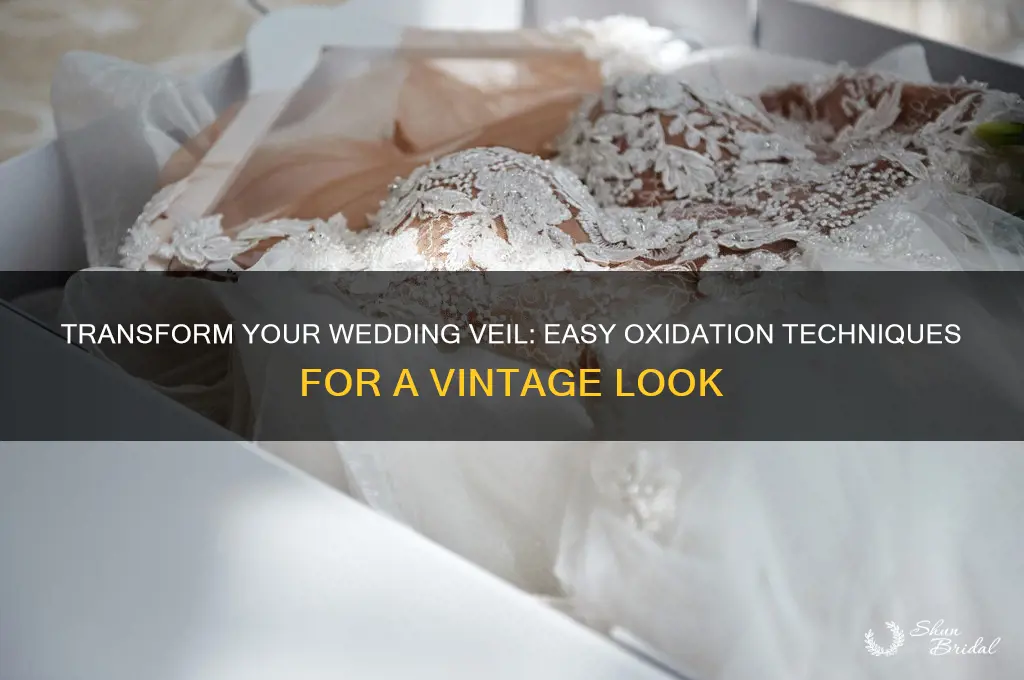 how to oxidize wedding veil