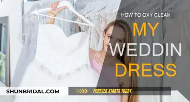 Oxy-Cleaning Your Wedding Dress: A Step-by-Step Guide
