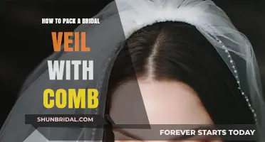 Packing Your Bridal Veil with Comb: A Step-by-Step Guide