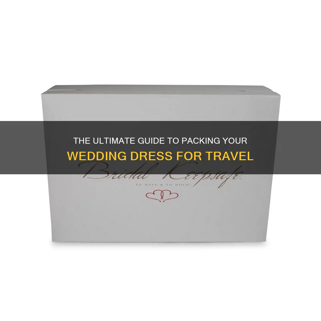how to pack a wedding dress for international travel