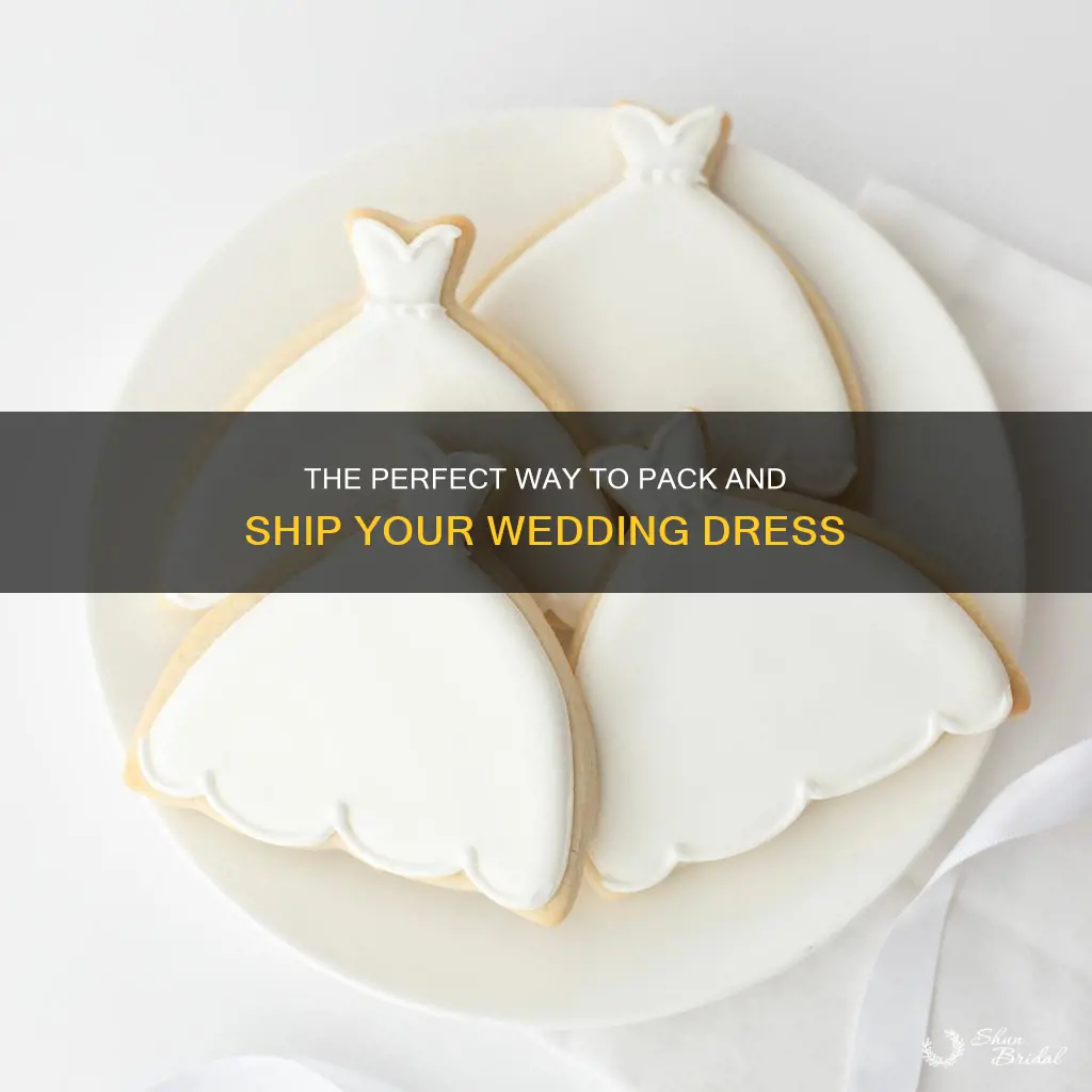 how to pack a wedding dress for shipping