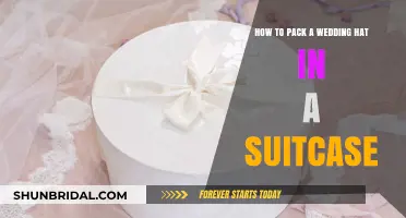 Packing Your Wedding Hat: Tips for Safe Suitcase Travel