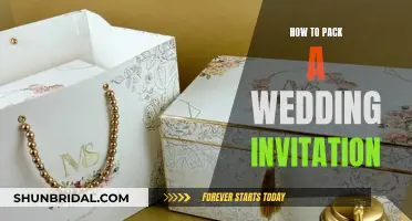 The Art of Packing Wedding Invitations: A Step-by-Step Guide