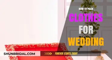 Effortless Wedding Packing: Tips for Organizing and Packing Your Clothes
