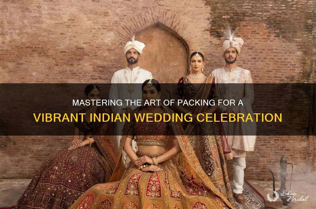 how to pack for an indian wedding