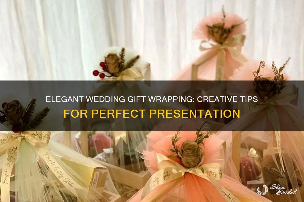 how to pack gifts for wedding