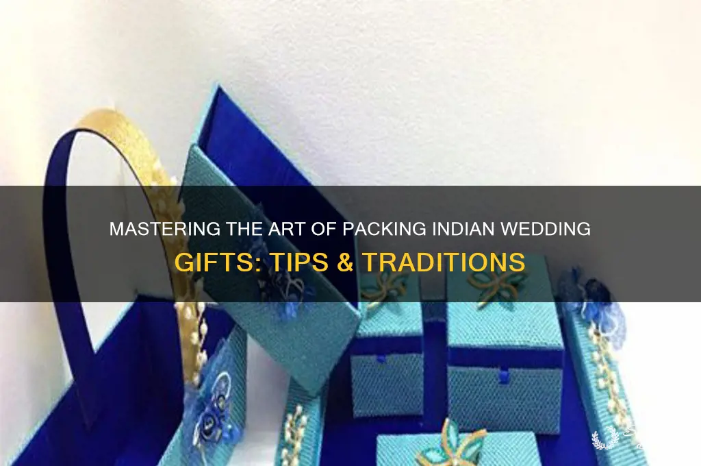 how to pack indian wedding gifts