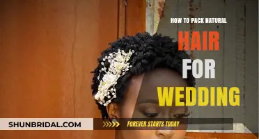 Perfectly Packed Natural Hair: Wedding Day Styling Tips and Tricks