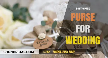 Elegant Essentials: Packing Your Purse Perfectly for a Wedding Day