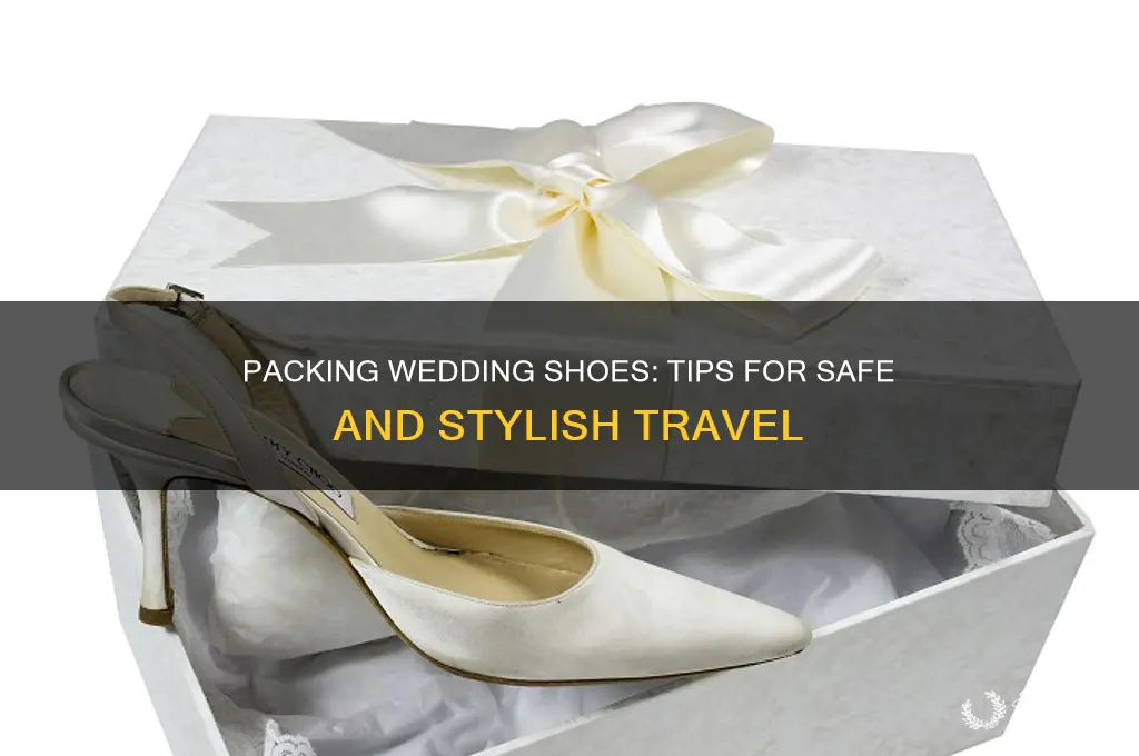 how to pack shoes for wedding