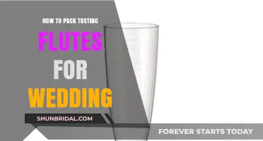 Packing Tips for Wedding Toasting Flutes: Safe & Elegant Transport