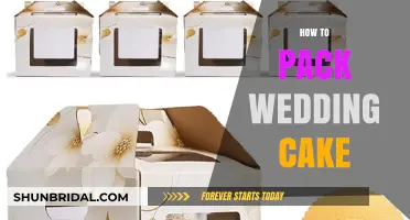 The Ultimate Guide to Packing Your Wedding Cake: Tips and Tricks