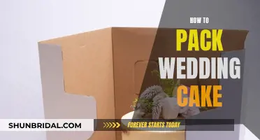 Guide to Packing Wedding Cake: Tips for Safe Transport