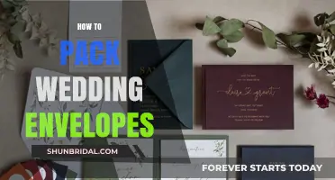 Mastering the Art of Packing Wedding Envelopes: Tips and Tricks