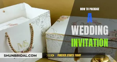 The Art of Packaging Wedding Invitations