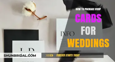 Elegant RSVP Card Packaging Tips for Your Wedding Invitations