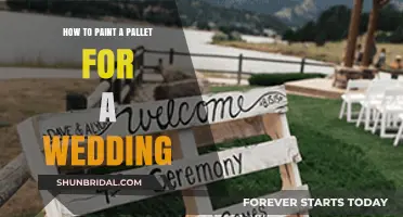 Creative Wedding Pallet Painting: DIY Tips for a Rustic Chic Look