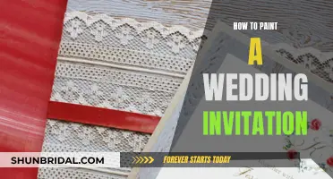 Crafting Wedding Invites: Painting Techniques for Beginners