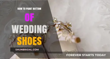 Creative Tips for Painting the Bottom of Your Wedding Shoes