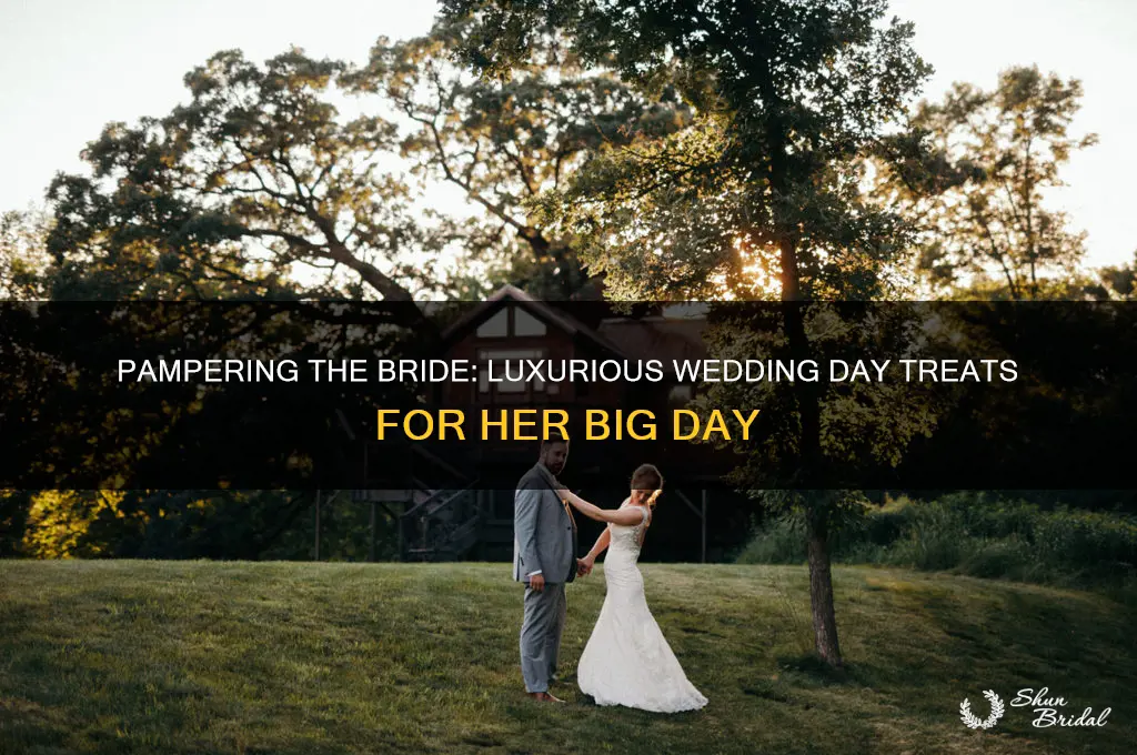 how to pamper a bride on her wedding day