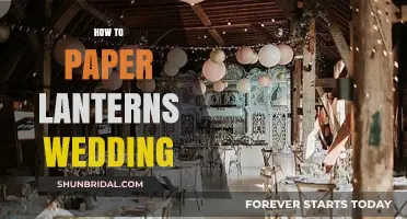 Elegant DIY Paper Lanterns for Your Dream Wedding Decor