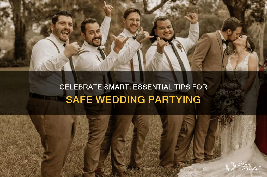 how to party safely weddings