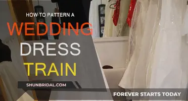 Creating a Wedding Dress Train: A Guide to Patterning