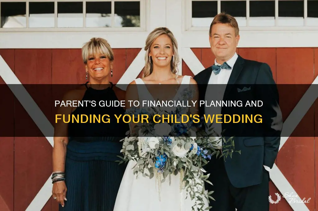 how to pay for a wedding as a parent