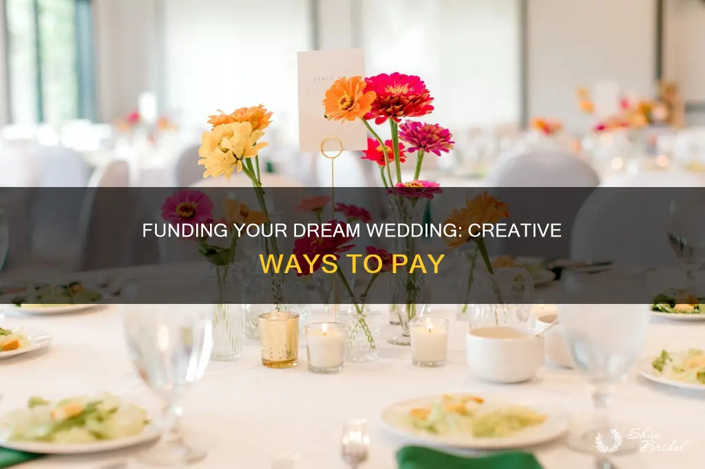 how to pay for wedding and reception