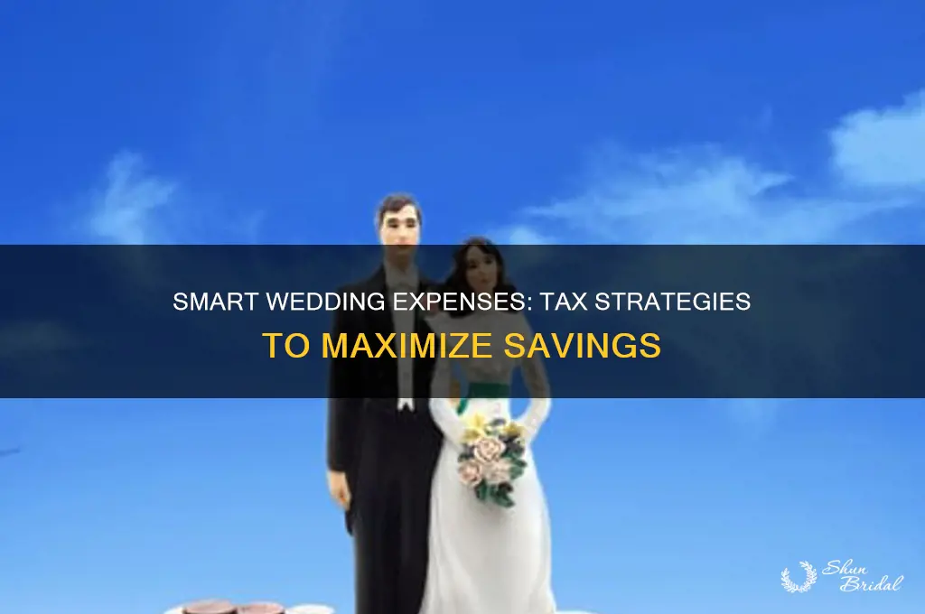 how to pay for weddings for tax purposes