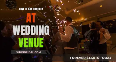 Gratuity Guide: Wedding Venue Payments