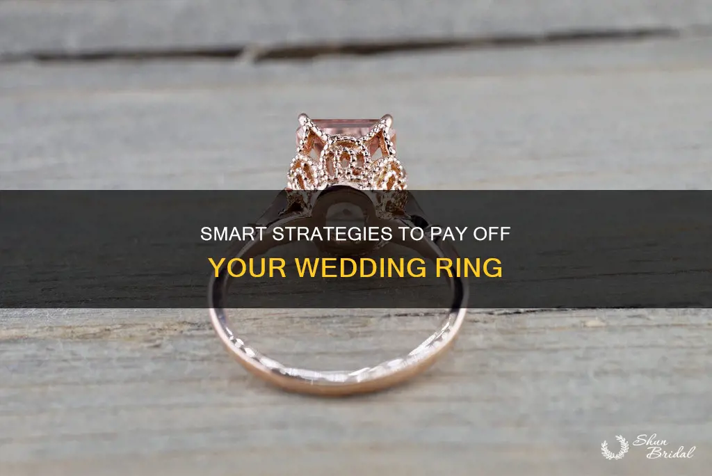 how to pay off a wedding ring