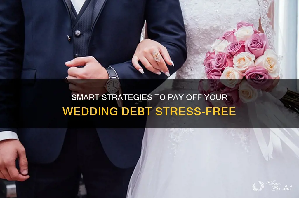 how to pay off a wedding