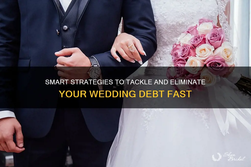 how to pay off wedding debt