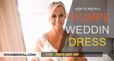Tips for Peeing in a Trumpet Wedding Dress