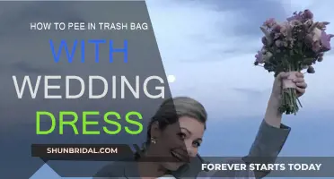 Trash Bag Hack: Peeing in Your Wedding Dress