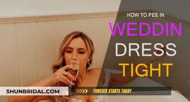 Wedding Dress Hack: How to Pee Without a Hitch