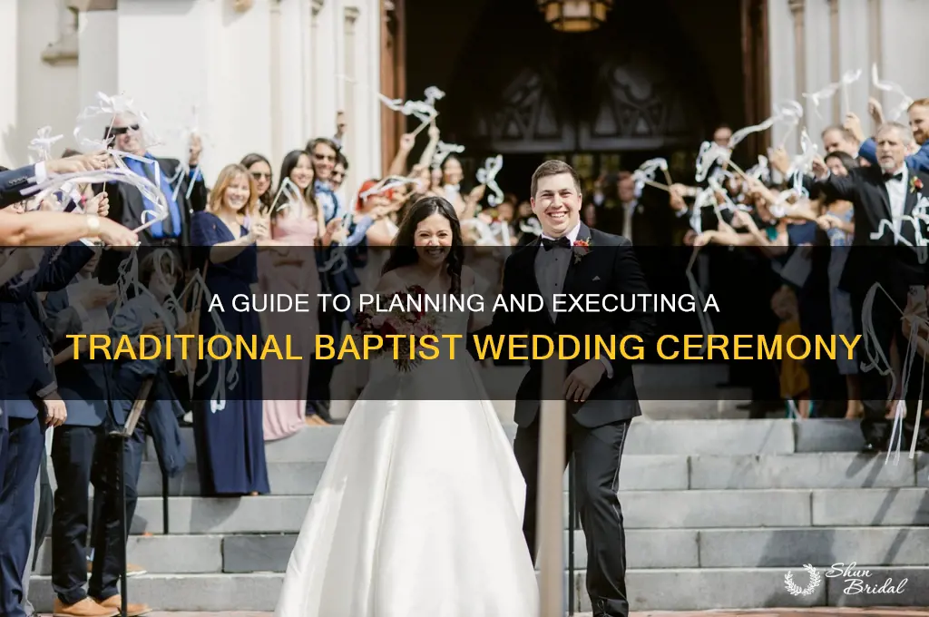 how to perform a baptist wedding