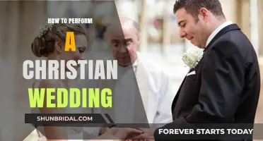 A Sacred Union: Guide to Performing a Christian Wedding Ceremony