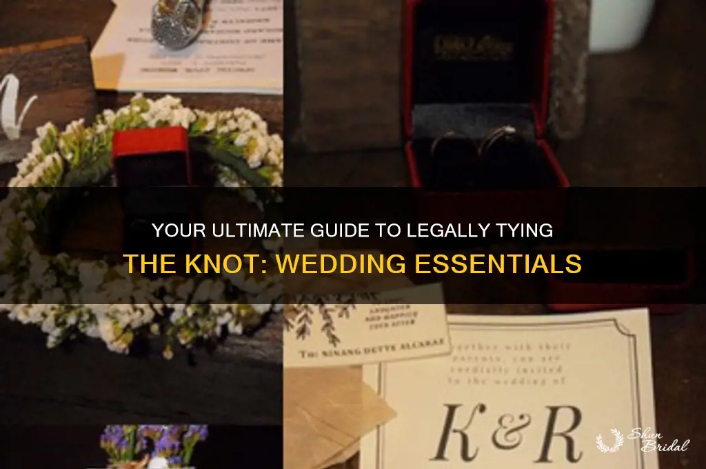 how to perform a legal wedding