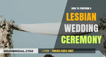 Celebrating Love: A Guide to Performing a Lesbian Wedding Ceremony