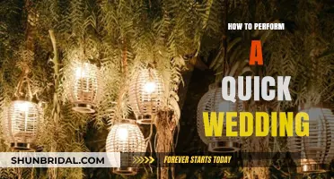 Effortless Quick Wedding Guide: Simple Steps for a Swift Celebration