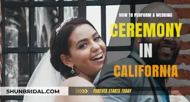 Your Guide to Officiating a Legal California Wedding Ceremony