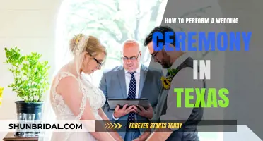 Texas Wedding Guide: Steps to Officiate a Legal Ceremony