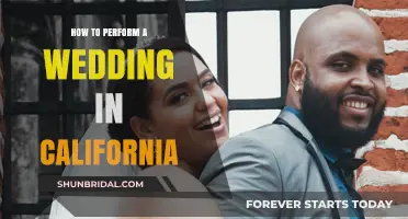 Performing a Wedding in California: A Step-by-Step Guide