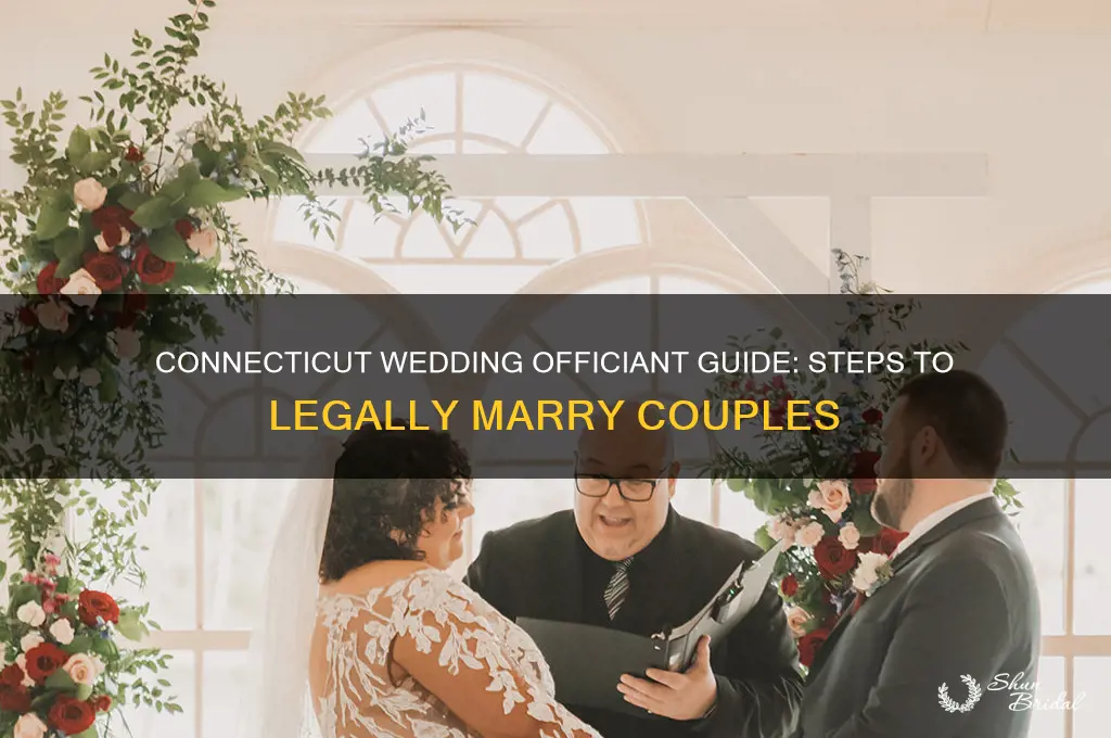 how to perform a wedding in Connecticut