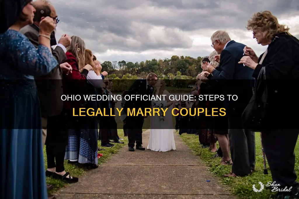 how to perform a wedding in Ohio