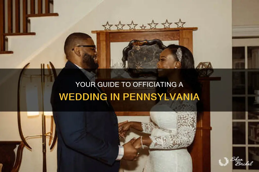 how to perform a wedding in pa